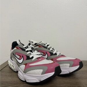 Nike Pink and Gray Athletic Shoes
